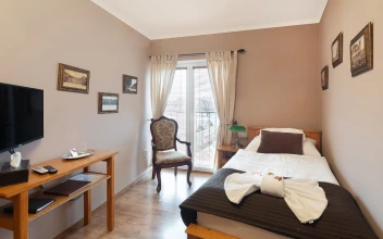 Penzion Valtice: jednolůžkový pokoj